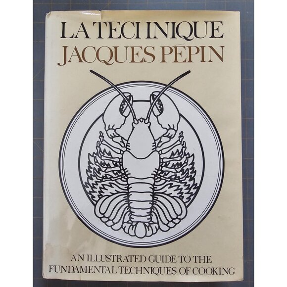 La Technique Jacques Pepin 1976 | Illustrated Cooking Guide Vintage - Picture 2 of 16